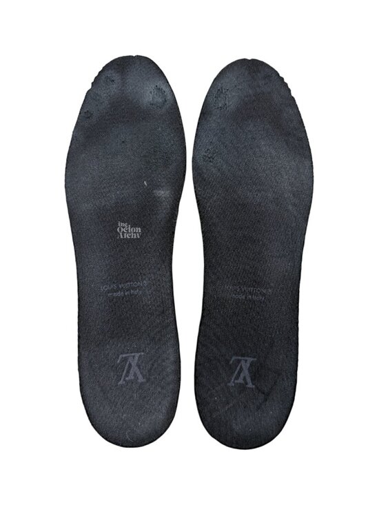 Size 9.5 US Louis Vuitton LV Employee Trainer \'Uniform - Black Suede\' Pre-Owned main image 8
